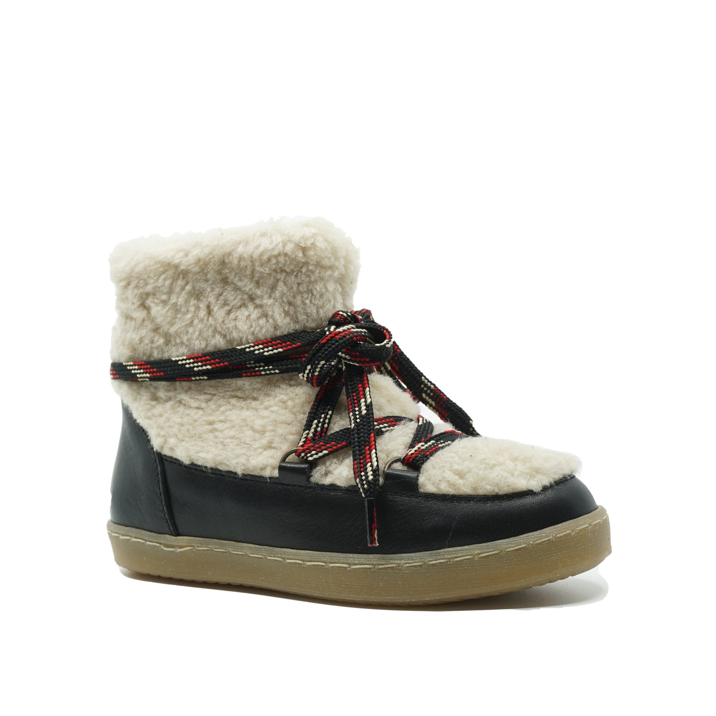 LMDI Bottes d'hiver Noir Teddy