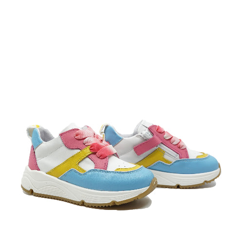 Baskets La Triboo by Fiorita Multicolore Blanc