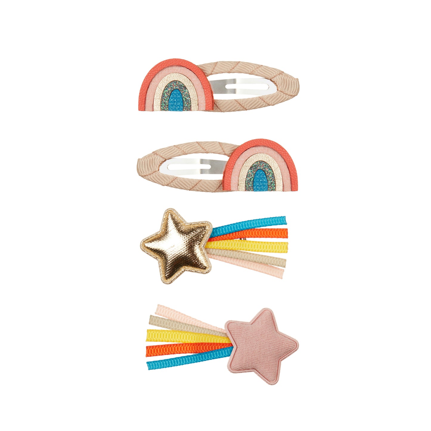 mimi & lula 122069-59 O' the rainbow clips RETRO RAINBOW
