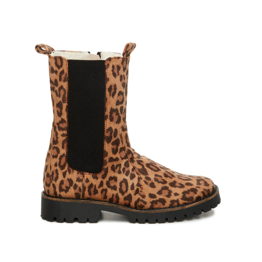 Bear & Mees Chelsea Boots Leopard