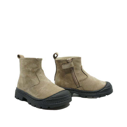 Fiorita Korte Laarsjes Taupe