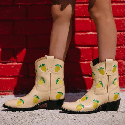 Bootstock Western Boots Lemon