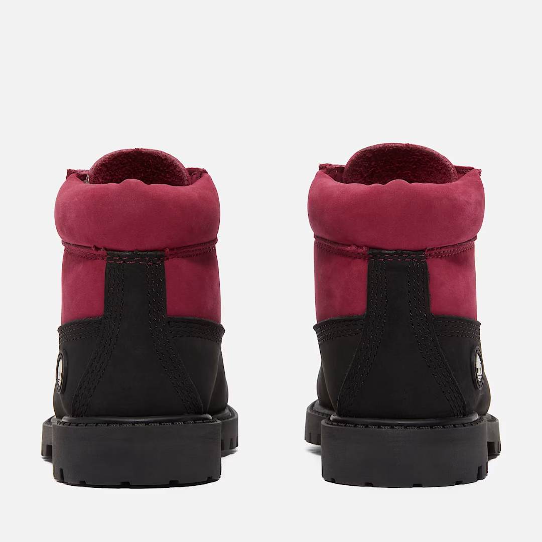 Timberland Waterdichte Veterboots Zwart/Roze