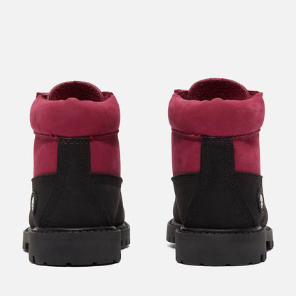 Timberland Waterdichte Veterboots Zwart/Roze