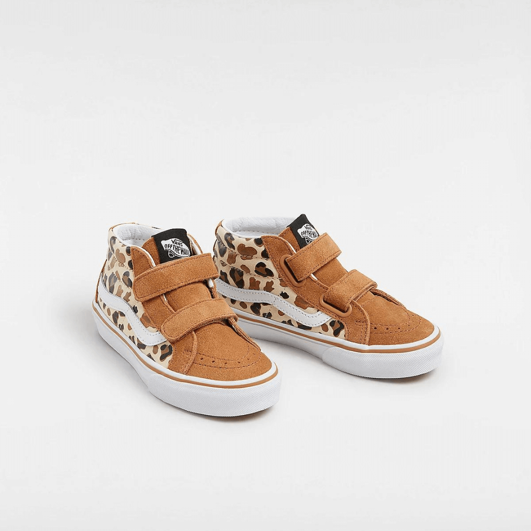 Vans Sk8-Mid Reissue V Leopard Glitter (21-34)