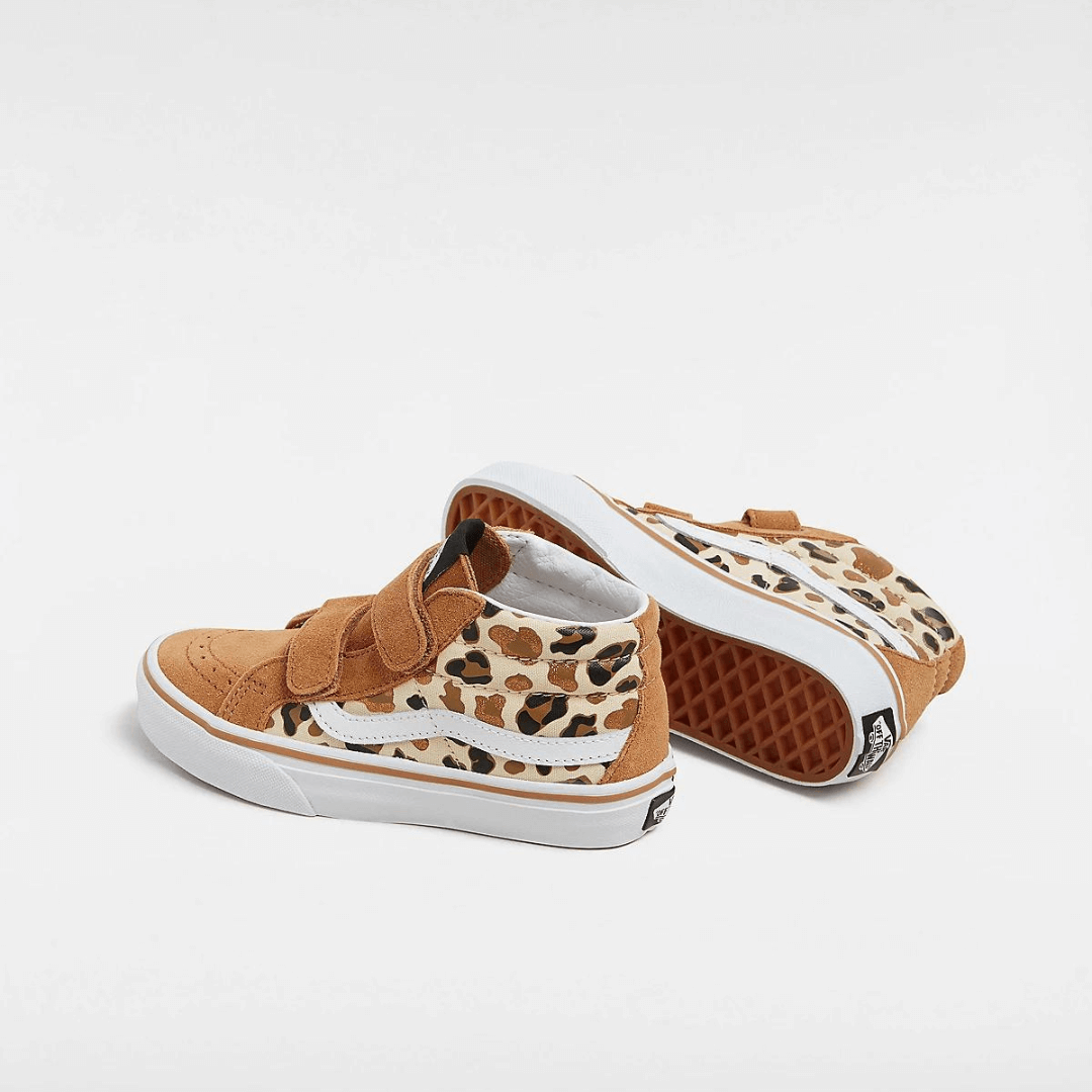 Vans Sk8-Mid Reissue V Leopard Glitter (21-34)