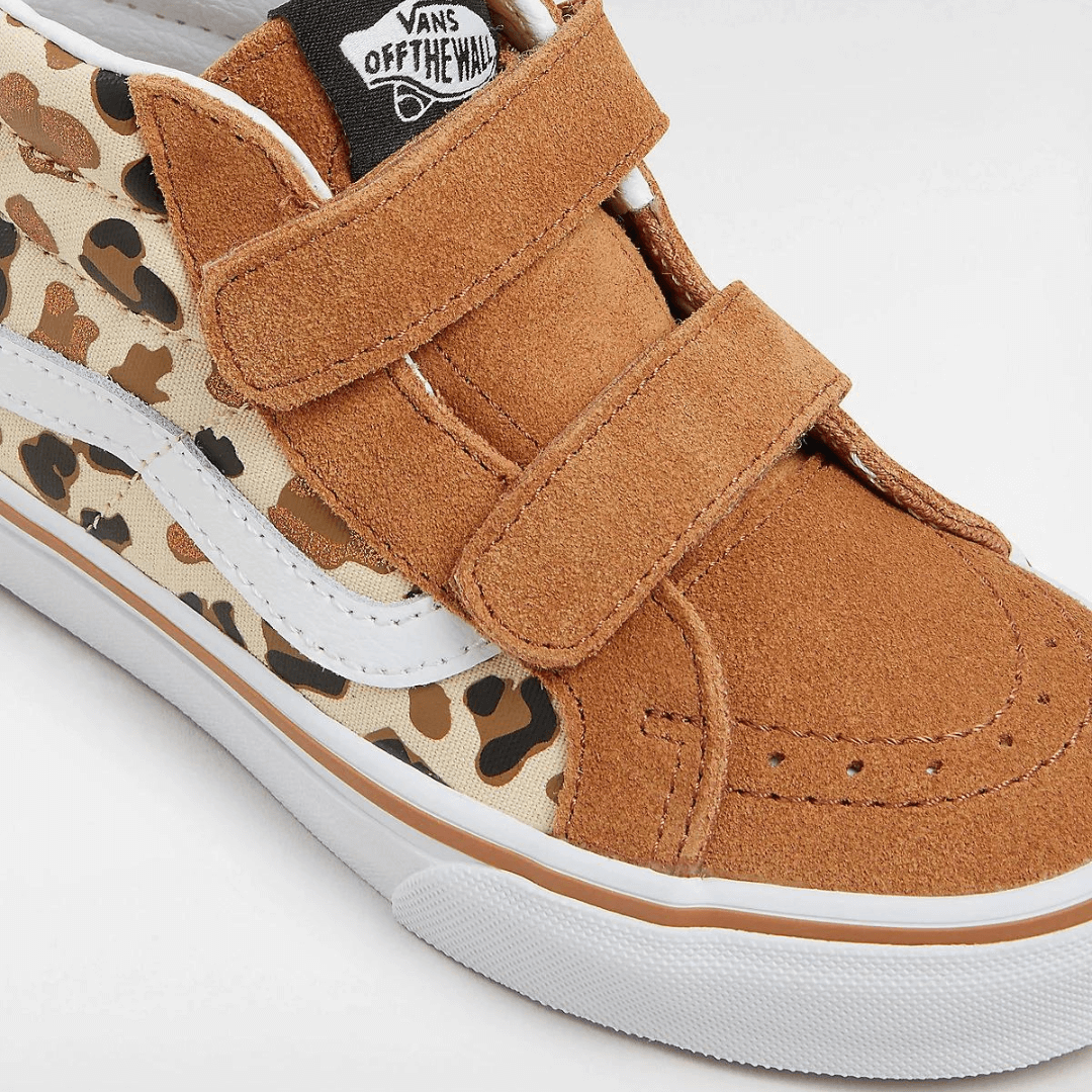 Vans Sk8-Mid Reissue V Leopard Glitter (21-34)