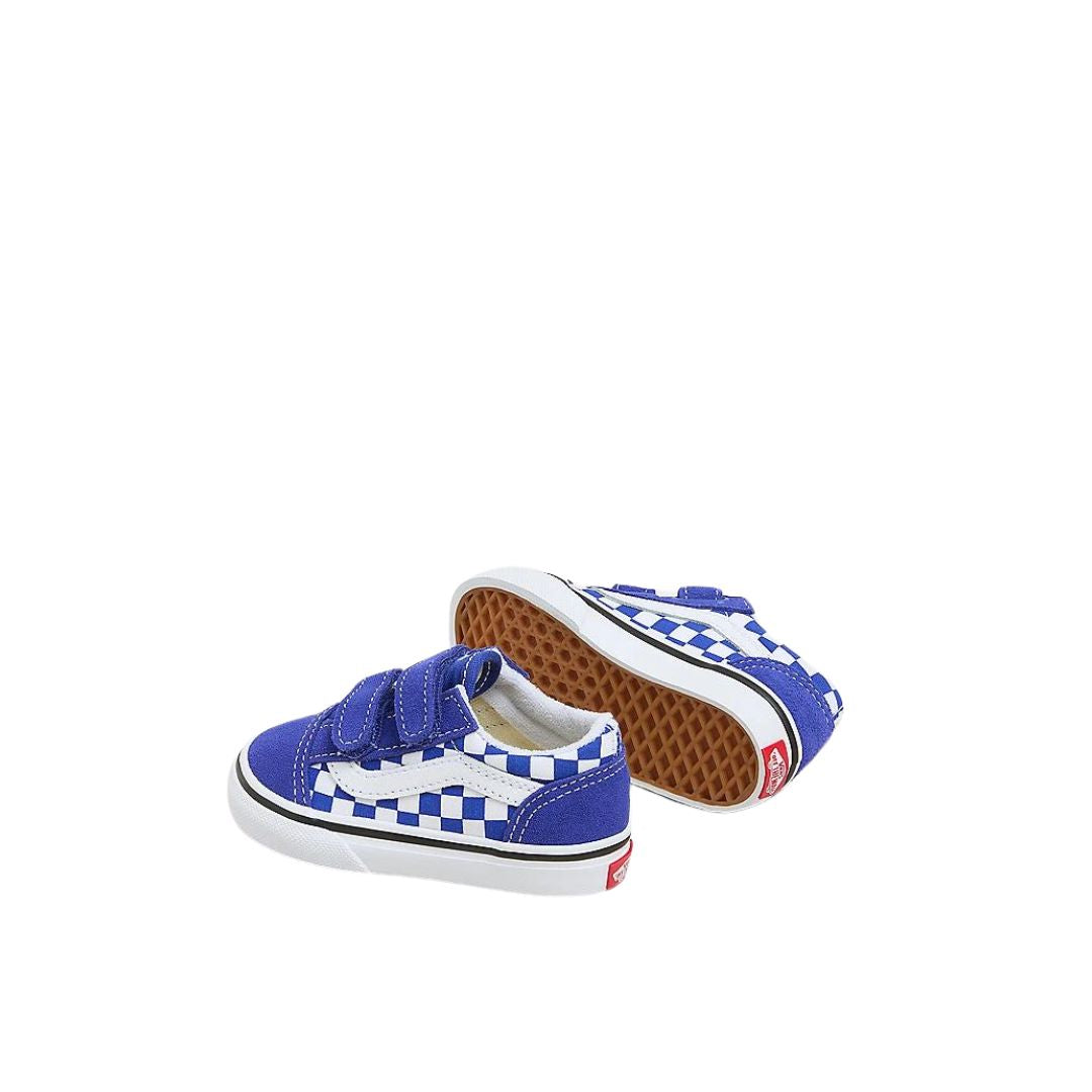 Vans Old Skool V Checkerboard Royal Blue (20-26)