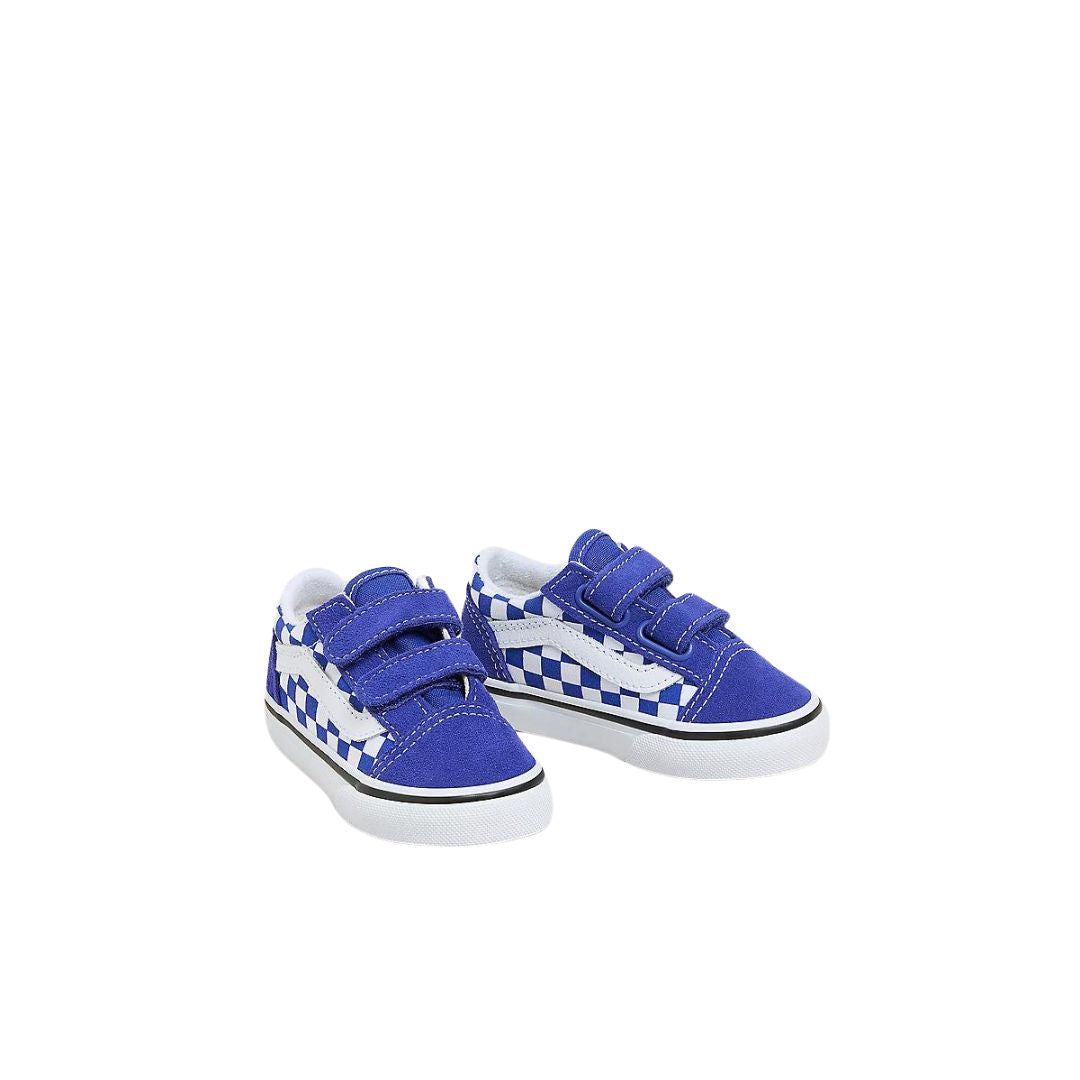 Vans Old Skool V Checkerboard Royal Blue (20-26)