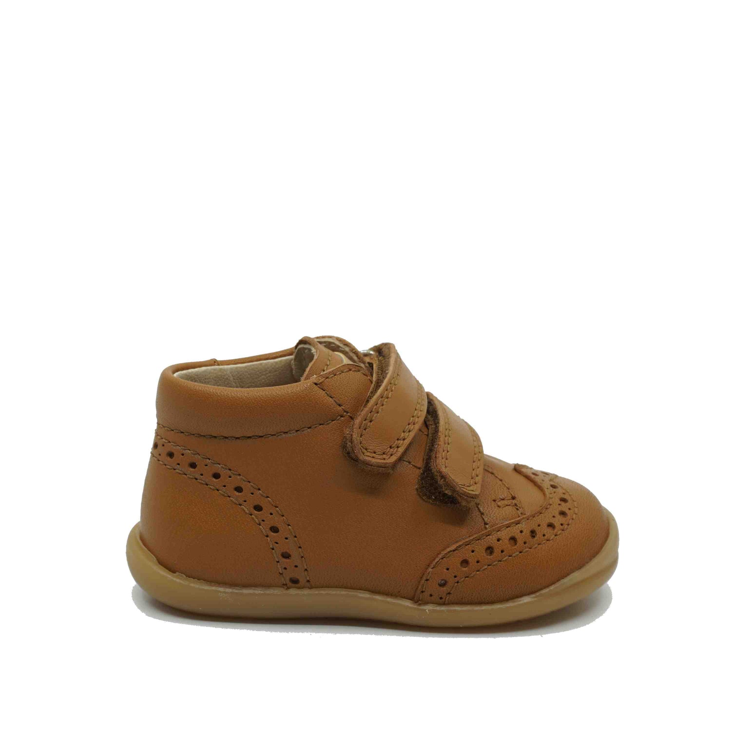 Beberlis babyschoenen cognac