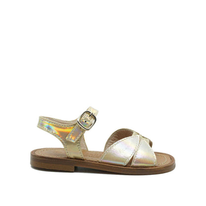 gouden sandalen Beberlis
