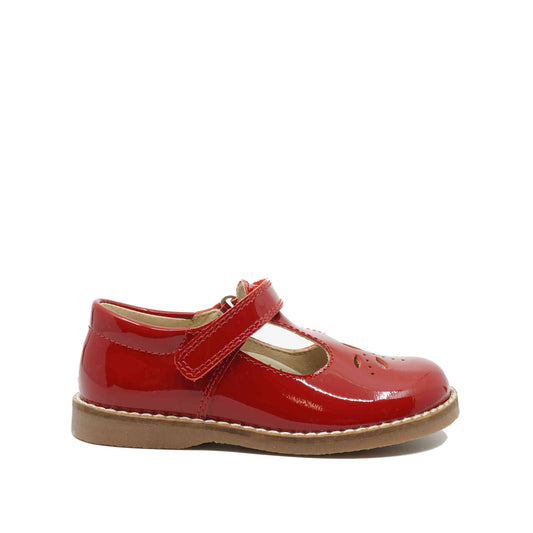 Mary-Jane Patent Red Beberlis - rood laklederen meisjesschoenen