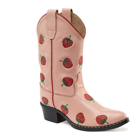 Bootstock Western Boots Berries Pink