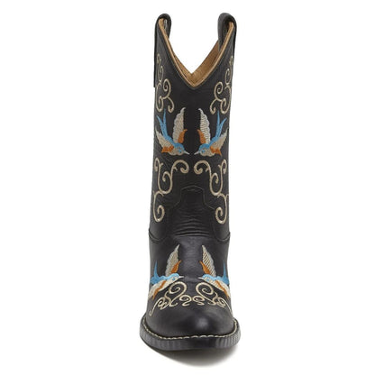 Bootstock x Dappermaentje Western Boots Zwart