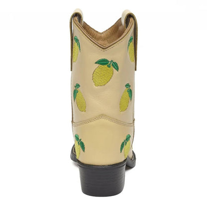Bootstock Western Boots Lemon