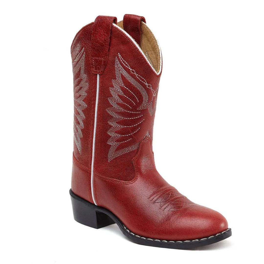 Bootstock Mary Red - Rode cowboylaarzen voor meisjes en vrouwen