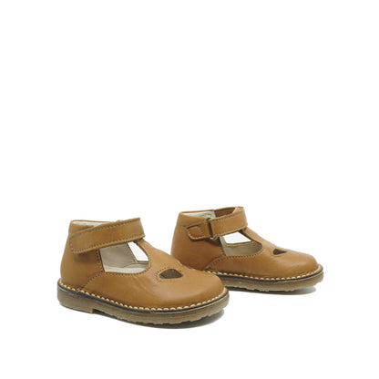 Brilla T-band Babyschoenen Cognac