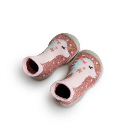 Collégien pantoffels eenhoorn glitter 751C Chaussons Licorne
