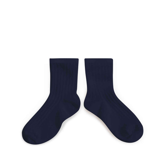 Collégien donkerblauwe sokken - La Mini Nuit Etoilée