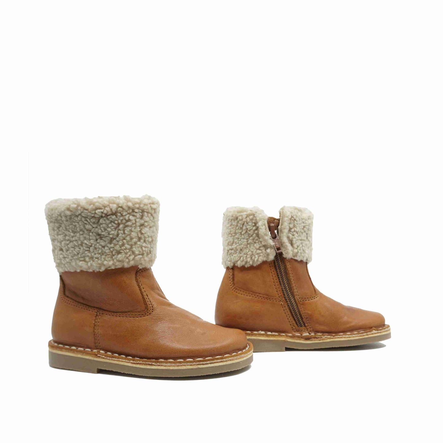 Bottines Eli Teddy/Cognac