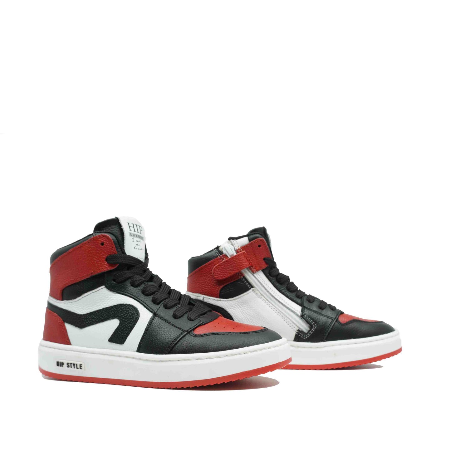 Hip Hoge Sneakers Rood