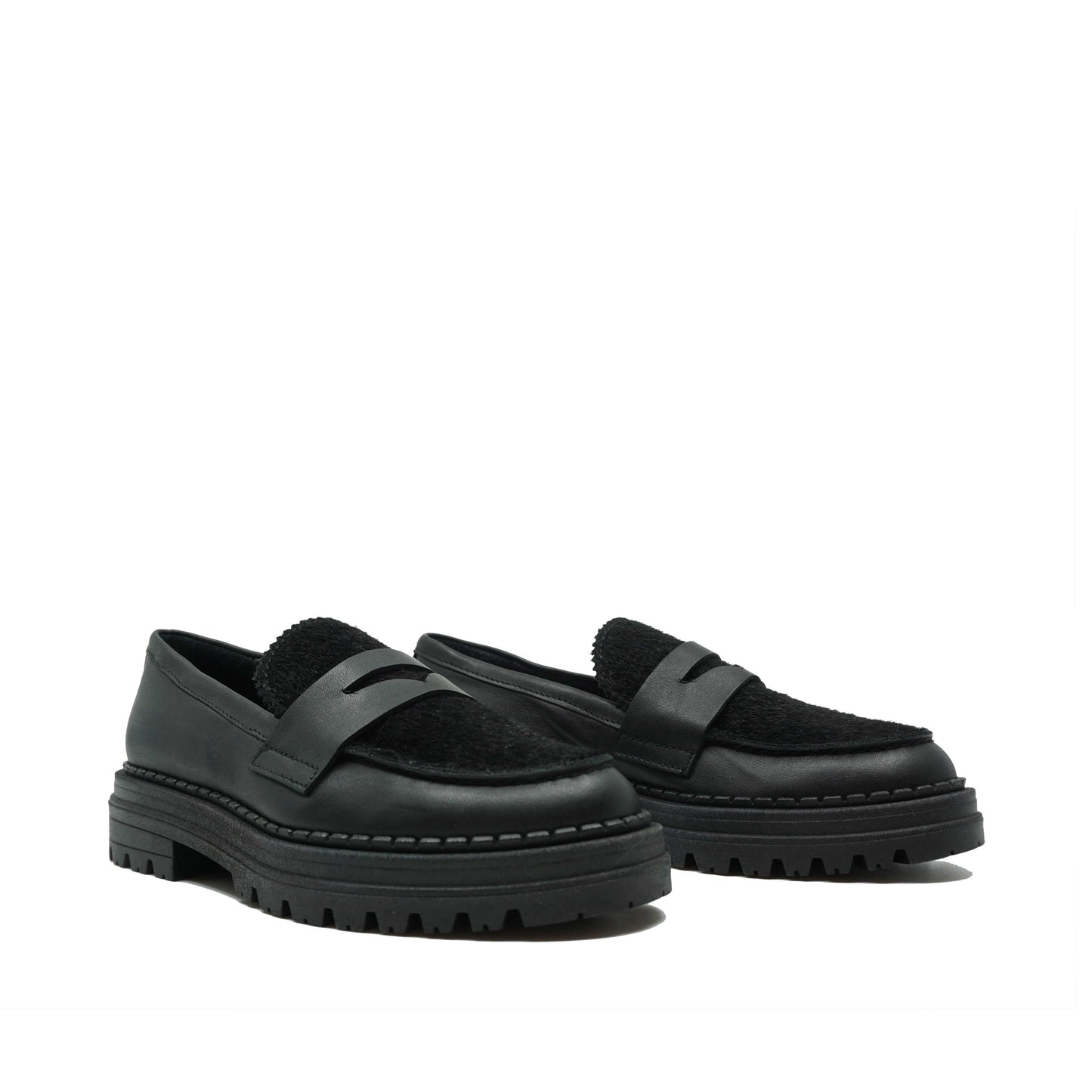 Fiorita Penny Loafers Zwart