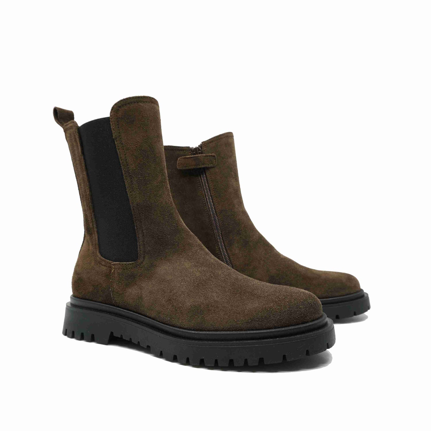 Fiorita Chelsea Boots Donkerbruin