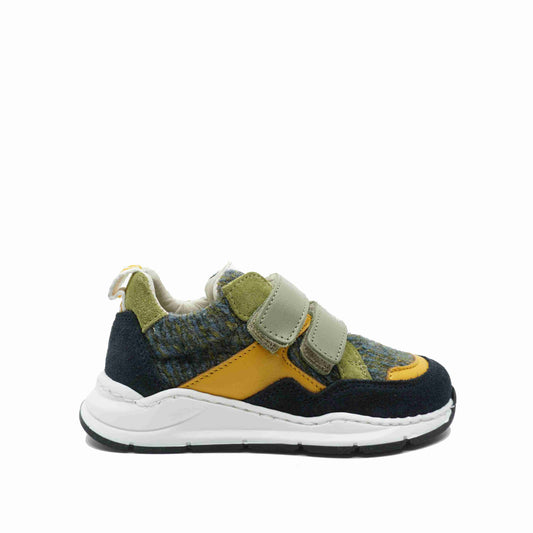 Fiorita Sneakers Velcro Vilt Groen