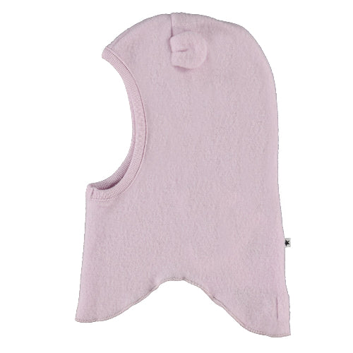 roze balaclava voor baby en peuter