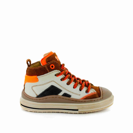 Stones and Bones Hoge Sneakers Wit