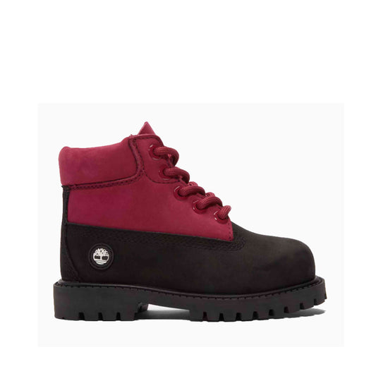 Timberland Waterdichte Veterboots Zwart/Roze