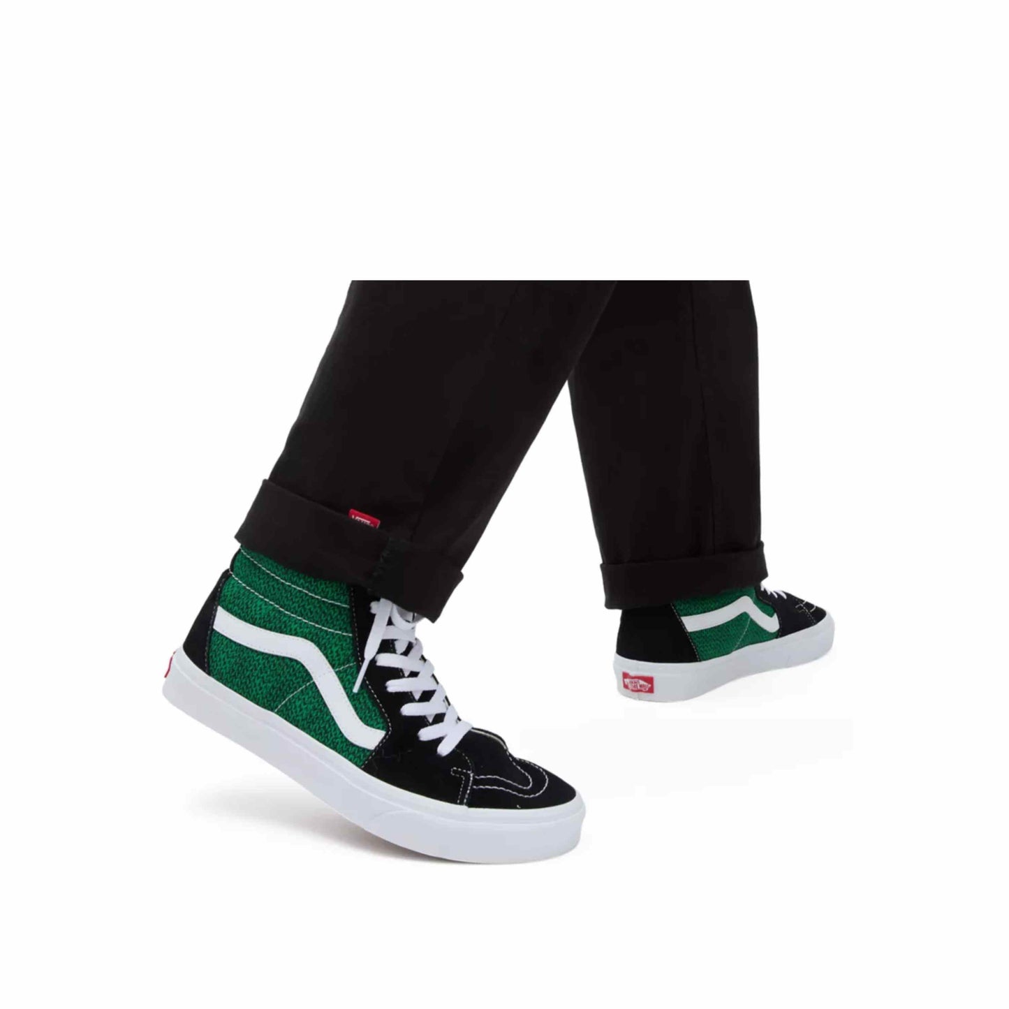 Vans Hoge Sneakers SK8-Hi Zwart/Groen (35-41)