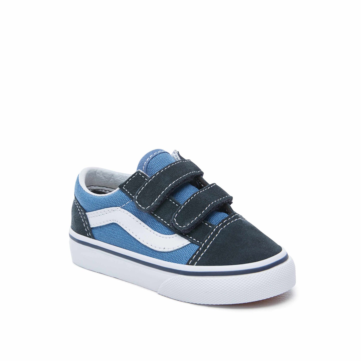 Vans Velcro Sneakers TD Blauw/Zwart (21-26)