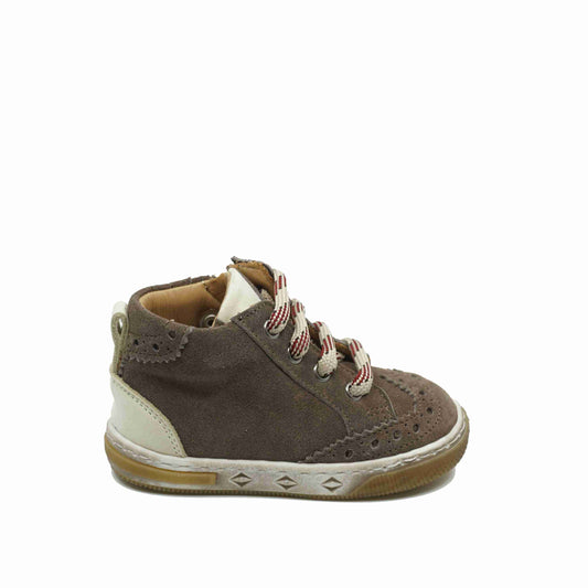 Donkerbruine sneakers van Zecchino d'Oro