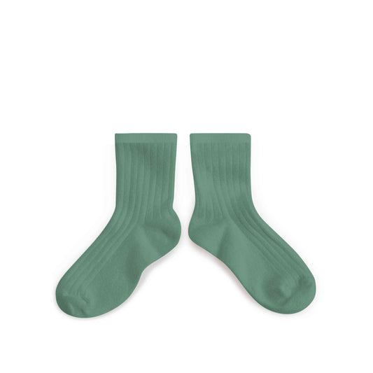Collégien groene sokken célandon La Mini