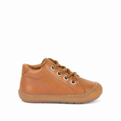 Froddo Ollie S Laces Cognac Natuino babyschoentjes