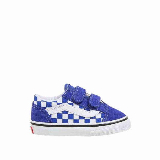 vans old skool checkerboard cobalt blue