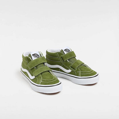vans velcro pestogroen