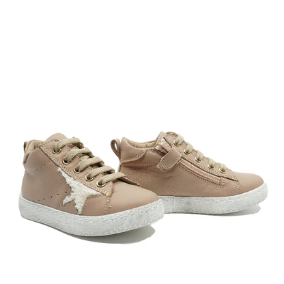 Brilla Baskets Roze met ster in teddy