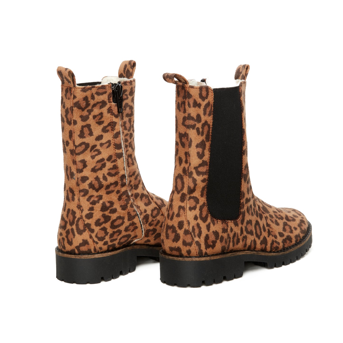 Bear & Mees Chelsea Boots Leopard