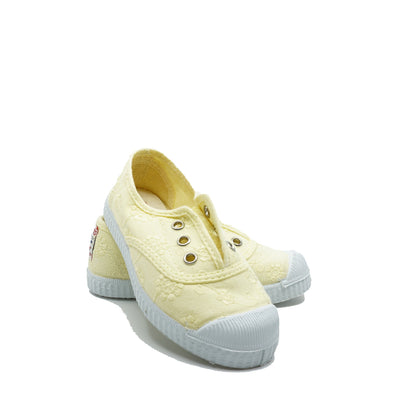 Chaussures Cienta Play Jaune Clair/Dentelle (22-34)
