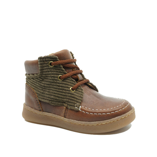 Eli veterbottines bruin leder
