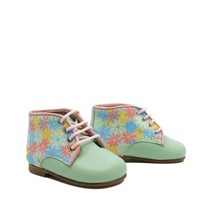 Chaussures à Lacets Eli Multicolore Vert Menthe
