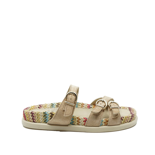 Jarrett Slippers Beige/Multicolor