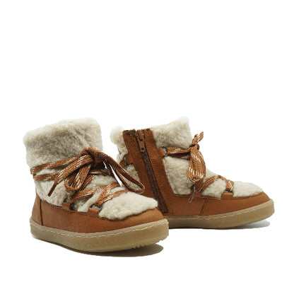 Bottes d'hiver LMDI Cognac Teddy