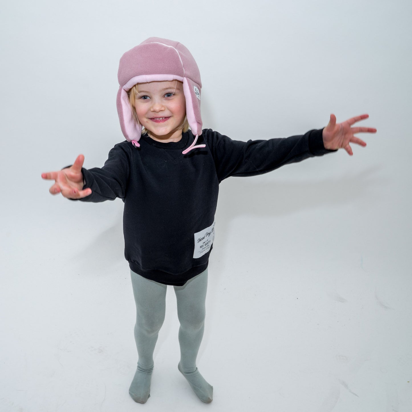 Lil'Boo Sherpa Hat - Rose