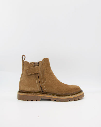 du loua zijkant beige bottines