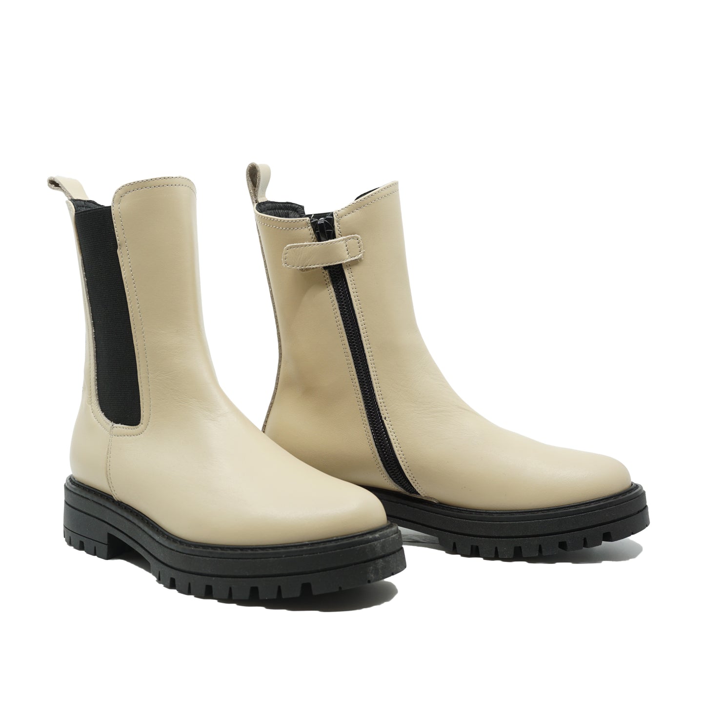 Fiorita Chelsea Boots Ecru