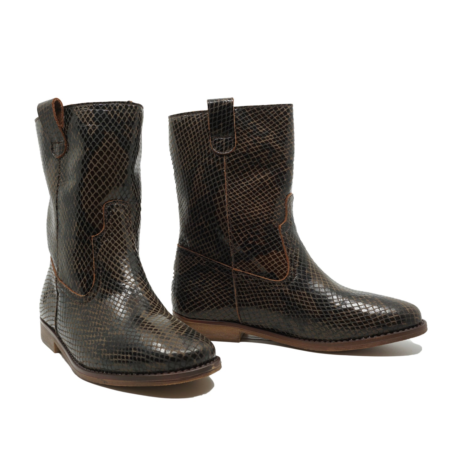 Boots LMDI Serpent Marron