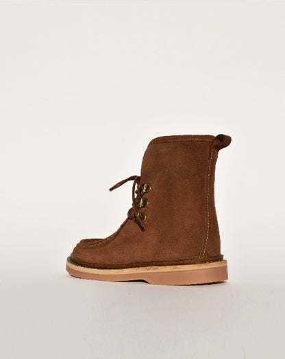 Du Loua Moc Boot Châtaigne Suede